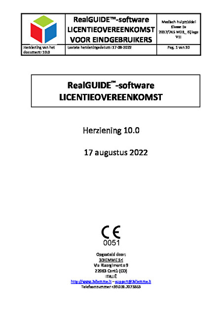 NL - RealGUIDE EULA rev.10